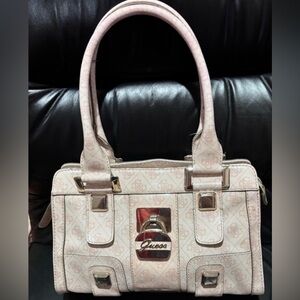 Y2K Vintage Guess Light Pink‎ Satchel Bag